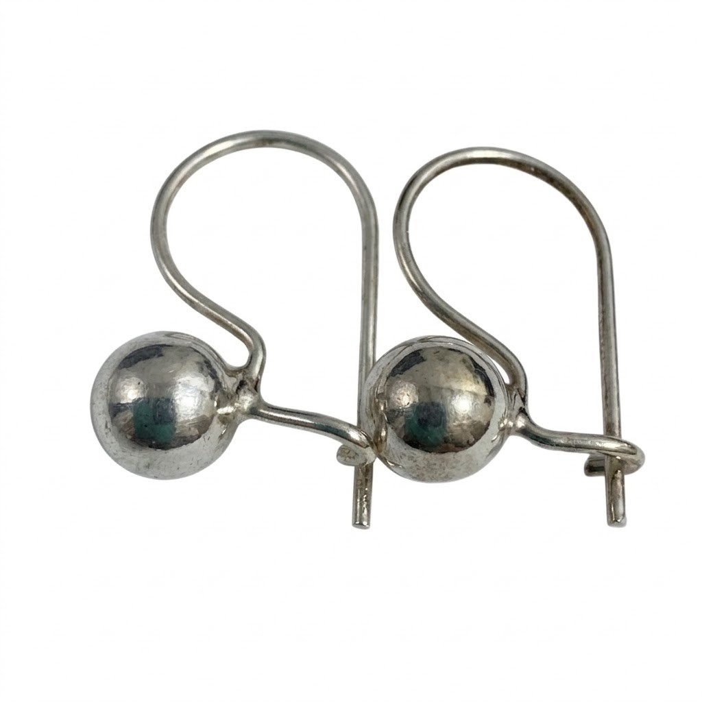 Cercei Argint, Jolie Silver, Tortita Cu Bila Sparkle, 1.8 g