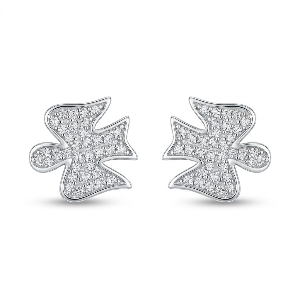 Cercei din Argint 925, Jolie Silver, Inger Pietre, 1.05 g