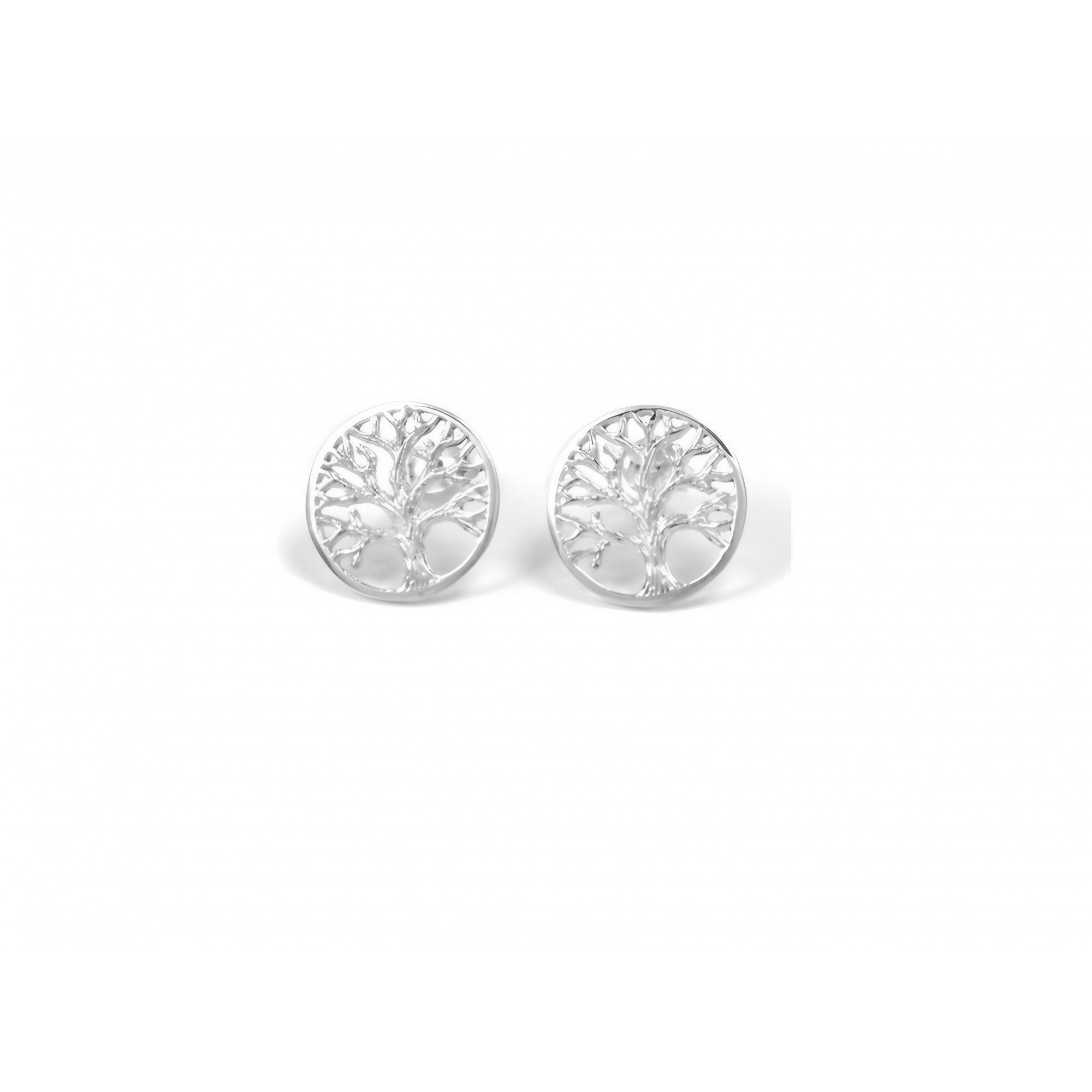 Cercei din Argint 925, Copacel in Cerc, Jolie Silver