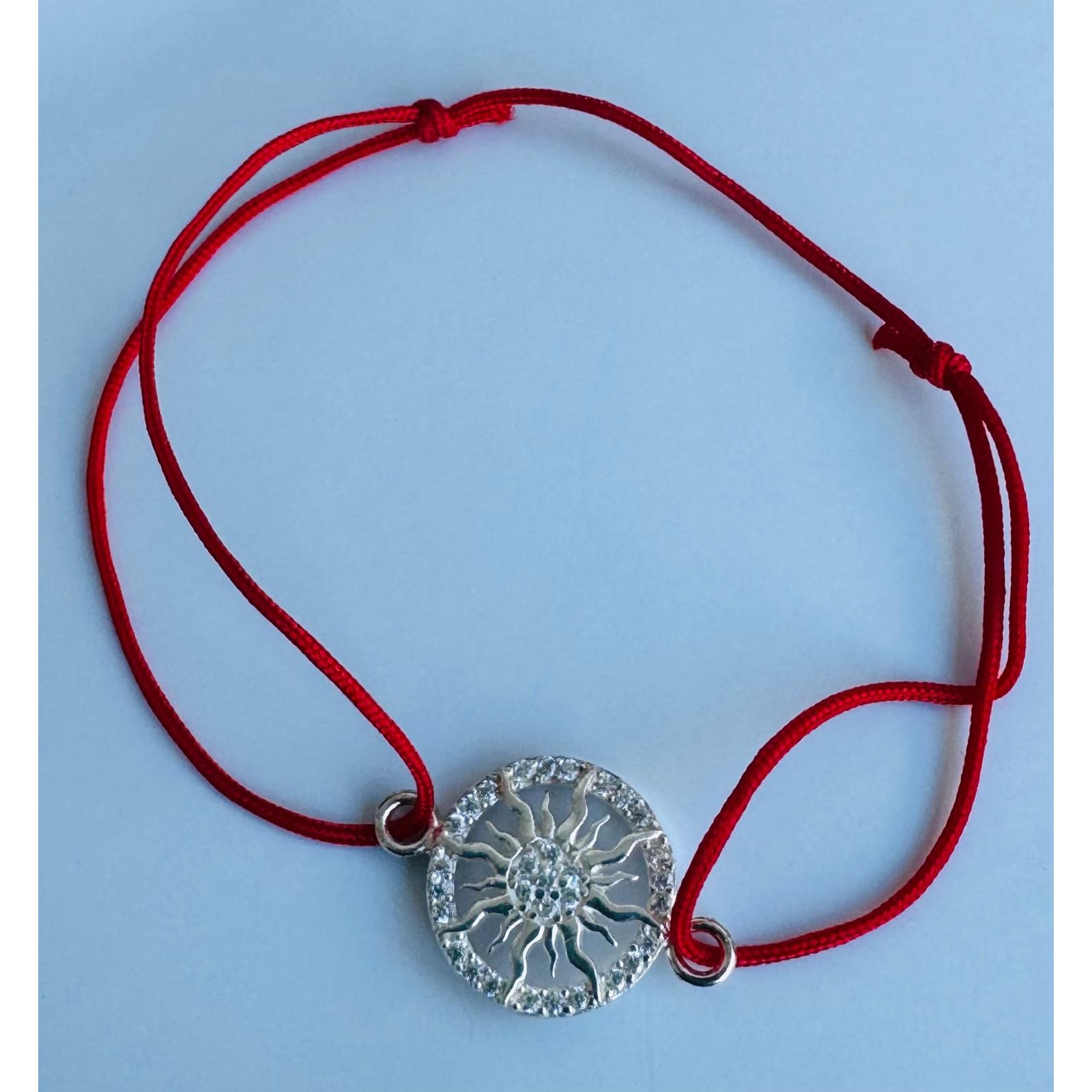 Bratara Snur Reglabil, Argint 925, Sunflower, 1.4 g, Jolie Silver