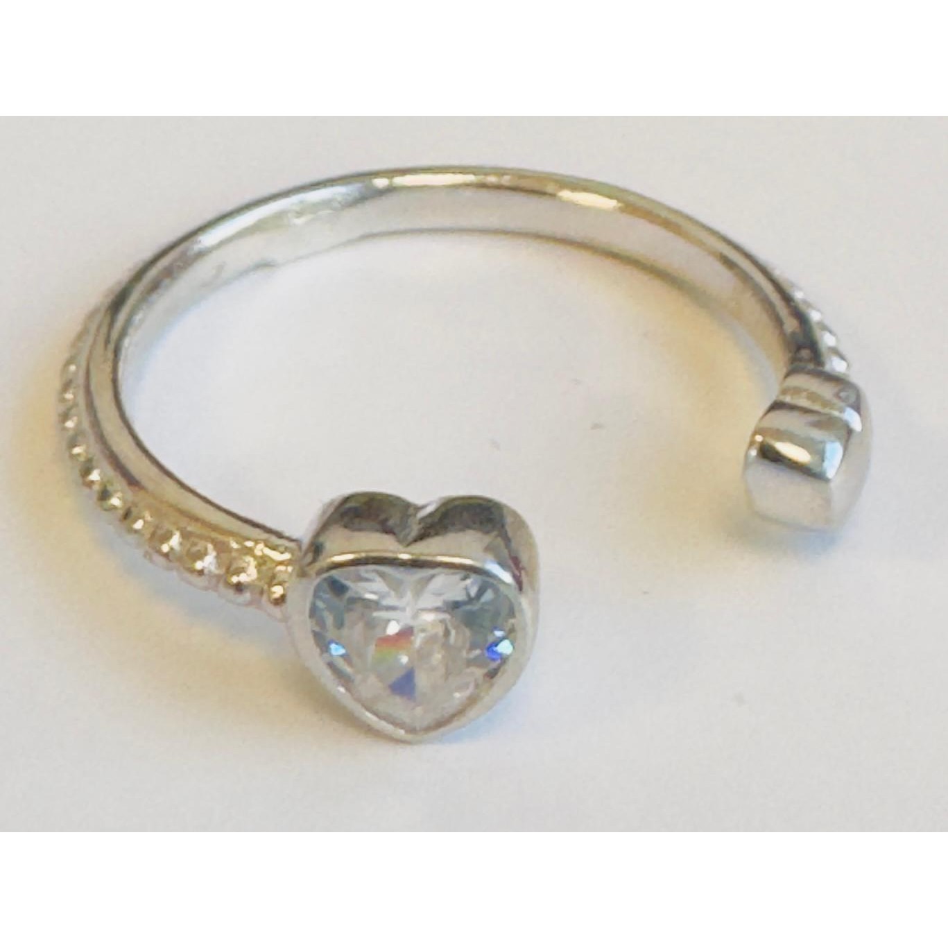 Inel din Argint 925, Disconnected Heart, Jolie Silver, 2.23 g