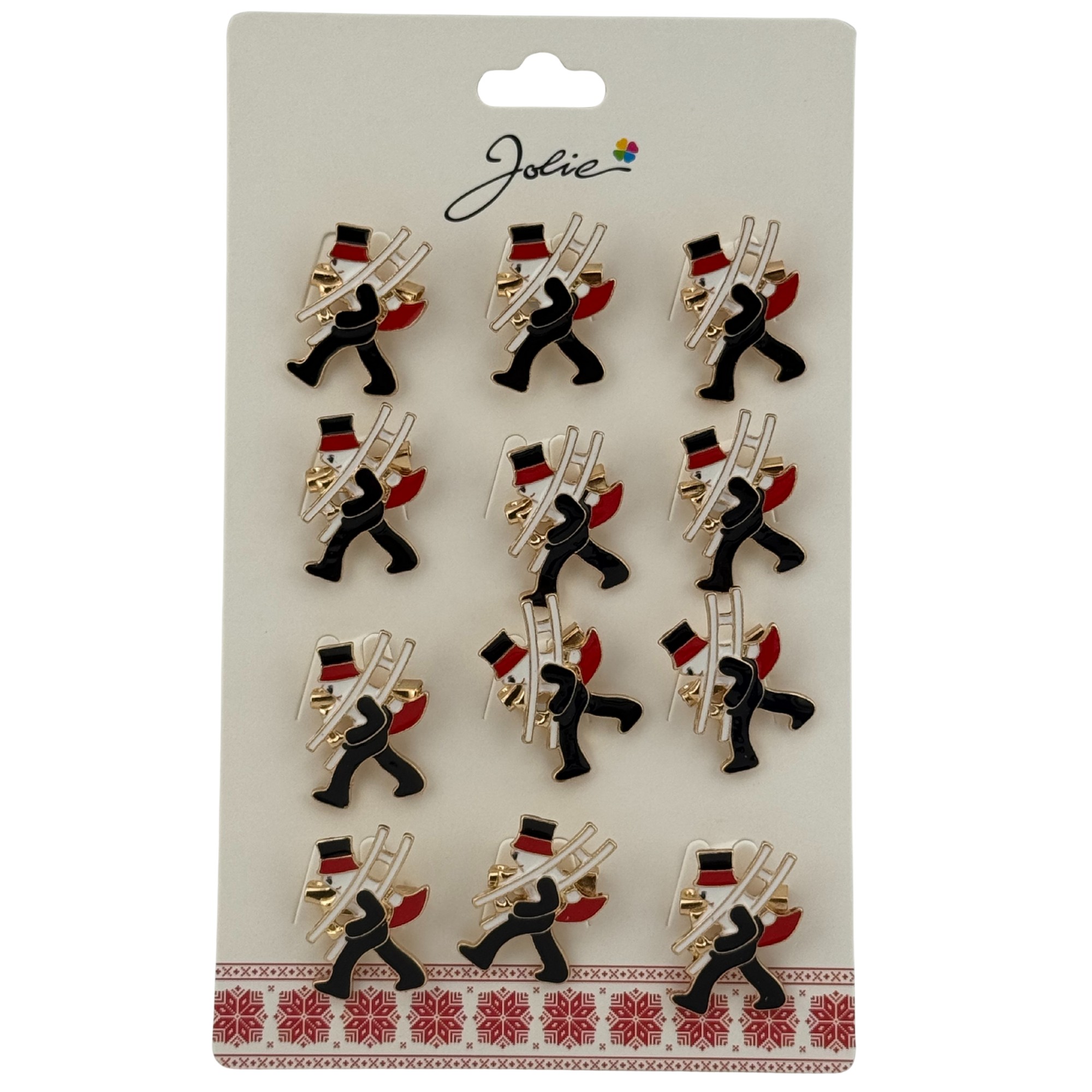 Set 12 Brose Martisor Primavara, Jolie, Model Cosar, Multicolor