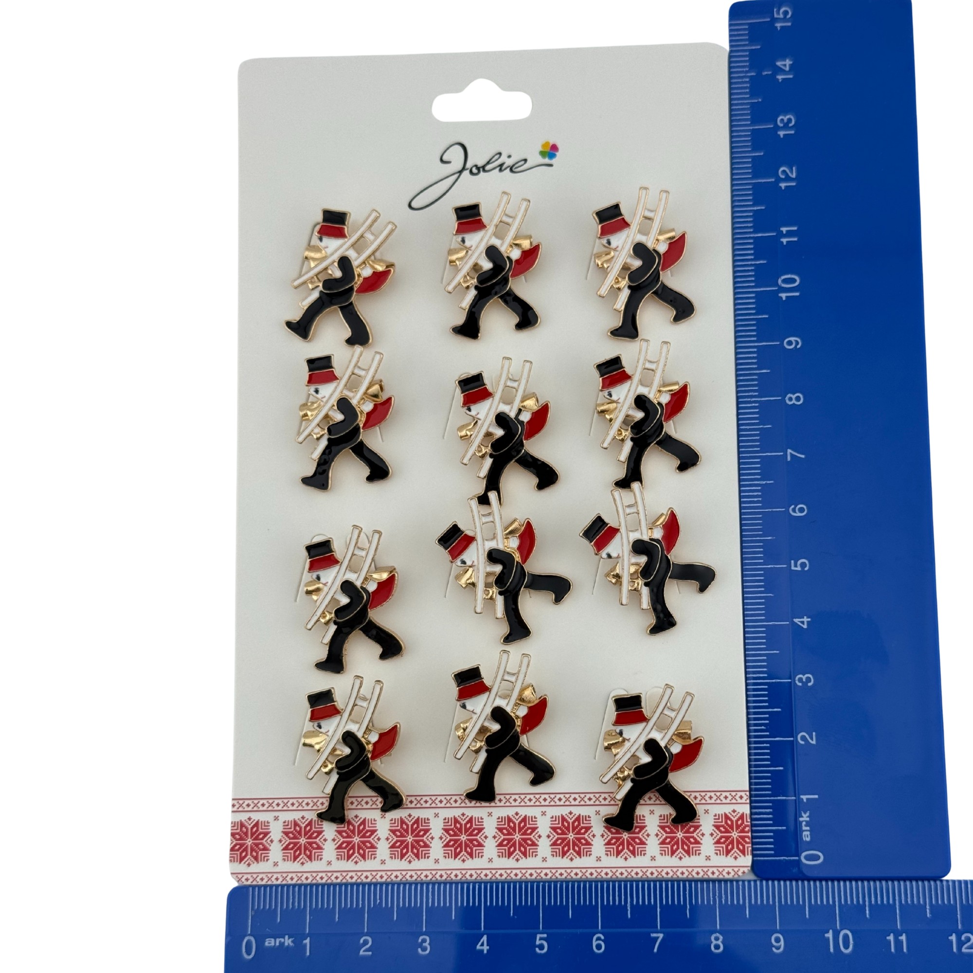 Set 12 Brose Martisor Primavara, Jolie, Model Cosar, Multicolor