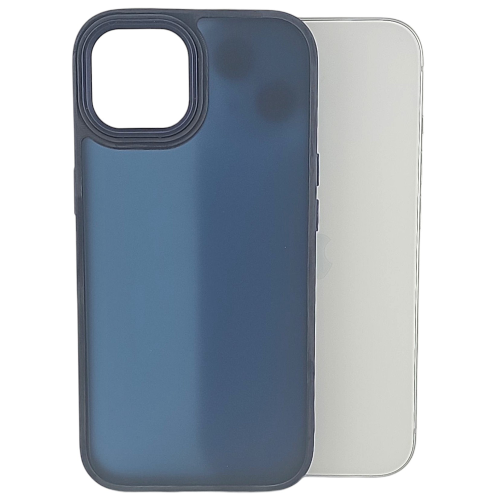 Husa de Protectie, Flippy, pentru iPhone 15, Satin Matte, din PC, Albastru