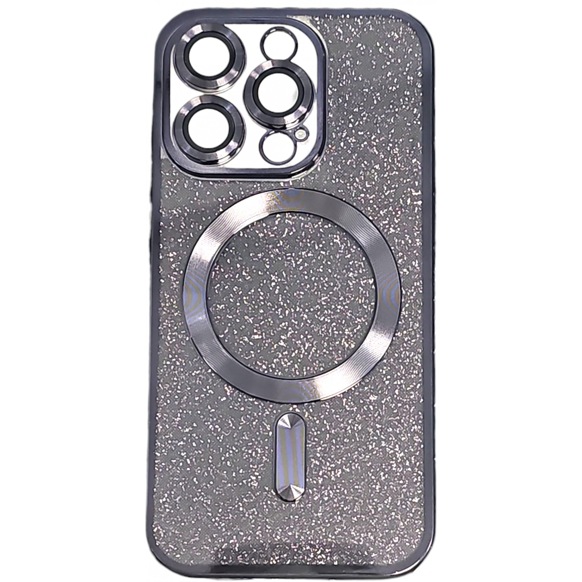 Husa de Protectie 2 in 1, Flippy, pentru Apple iPhone 14 Pro, Compatibila MagSafe, Magnetica, cu Protectie Lentila, din TPU, Negru