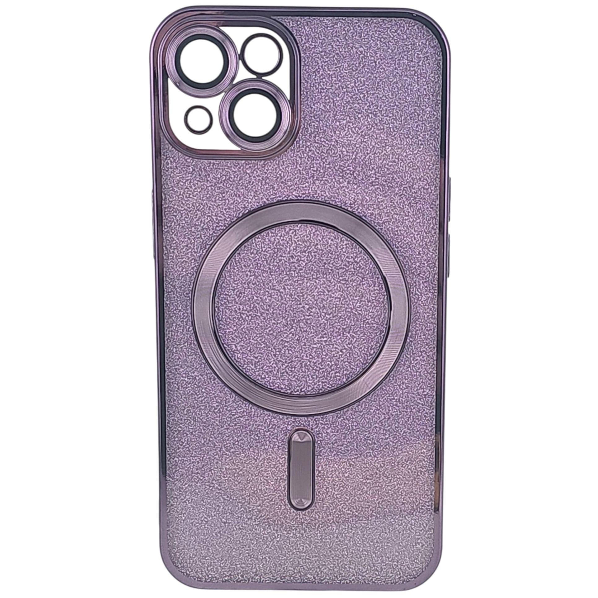 Husa de Protectie 2 in 1, Flippy, pentru Apple iPhone 14 Plus, Compatibila MagSafe, Magnetica, cu Protectie Lentila, din TPU, Mov