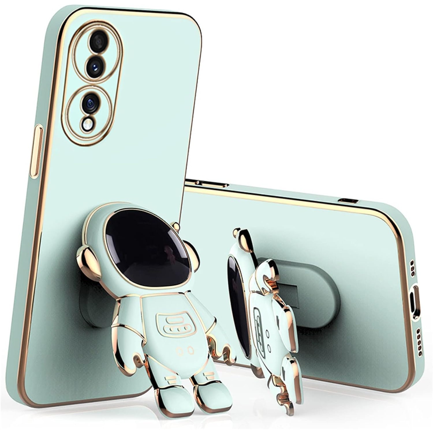 Husa Telefon 2in1, Flippy, Compatibila Huawei P60 Pro, Carcasa TPU cu Suport Inclus Tip Astronaut, Protectie Camere, Verde Husa Telefon 2in1, Flippy, Compatibila Huawei P60 Pro, Carcasa TPU cu Suport Inclus Tip Astronaut, Protectie Camere, Verde