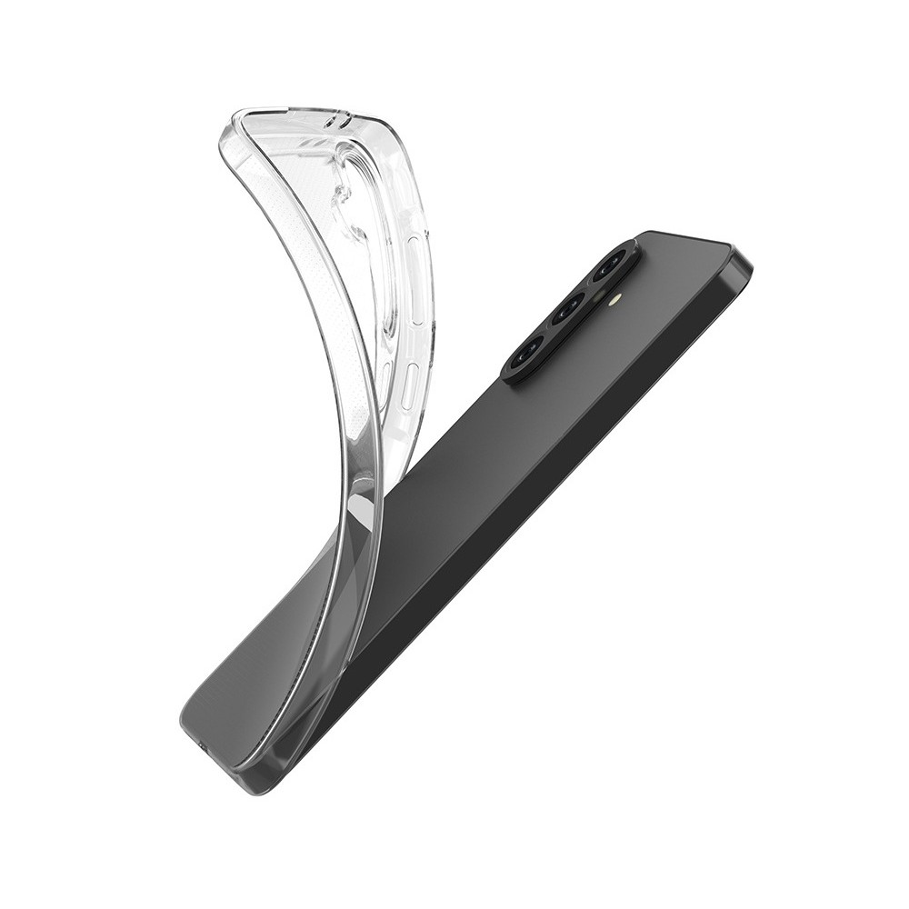 Husa Telefon, Flippy, Compatibila Samsung Galaxy A15/A15 5G, Protect Plus TPU, 0.8-0.9 mm, Transparent