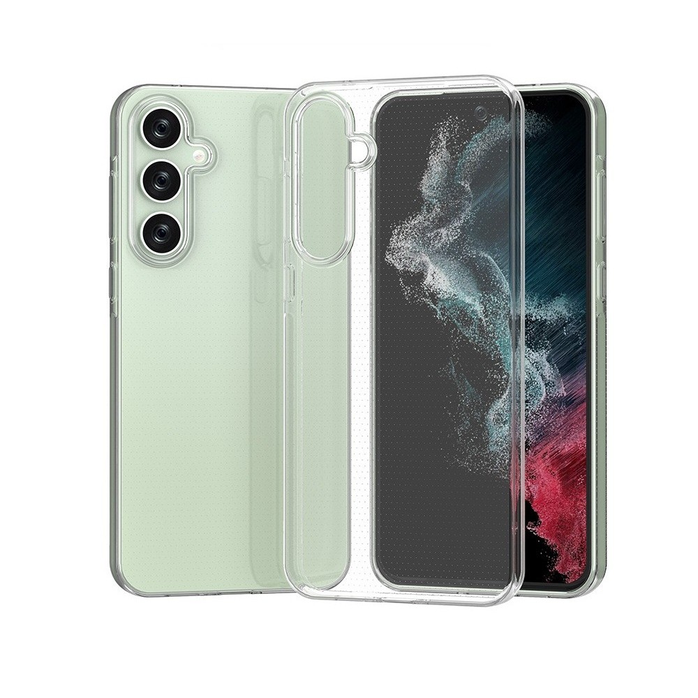 Husa Telefon, Flippy, Compatibila Samsung Galaxy A15/A15 5G, Protect Plus TPU, 0.8-0.9 mm, Transparent