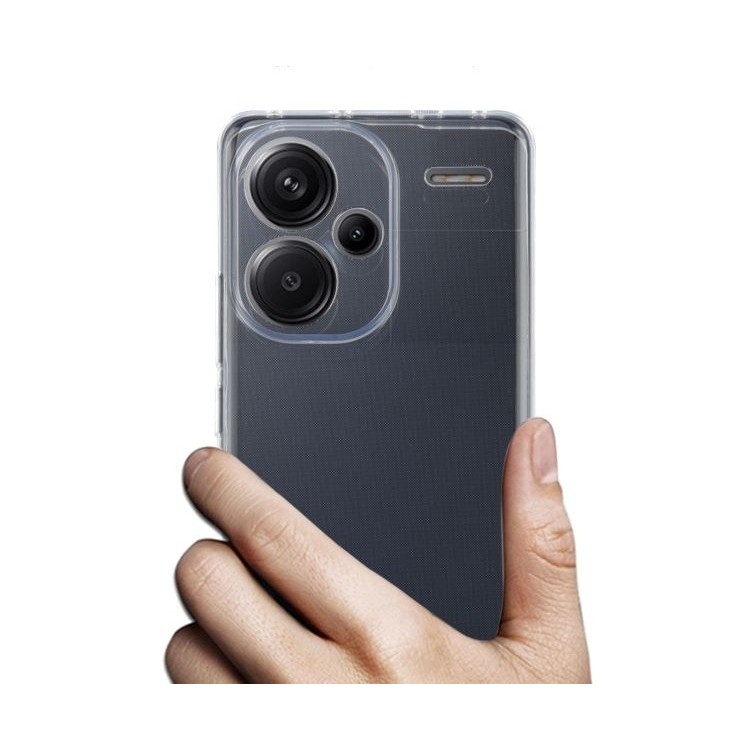 Husa Telefon, Flippy, Compatibila Xiaomi 14 5G, Carcasa TPU, Protectie Camere, 1.5 mm, Transparent