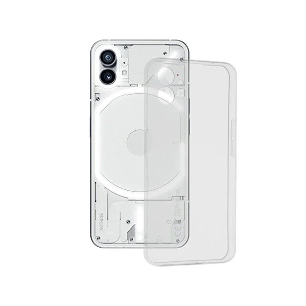 Husa Telefon, Flippy, Compatibila Nothing Phone 2, Carcasa TPU, Protectie Camere, 1.5 mm, Transparent