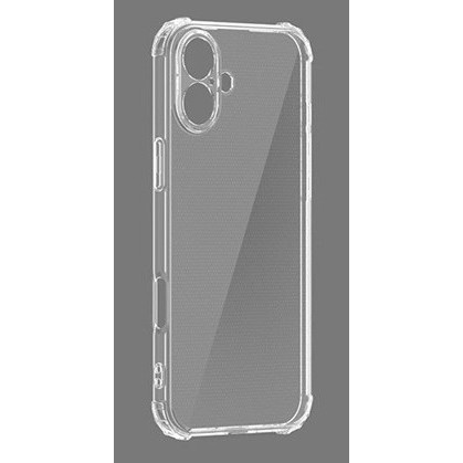 Husa de Protectie, Flippy, pentru Apple iPhone 16 Plus, TPU Protect Plus, cu Dust Plug, Transparent