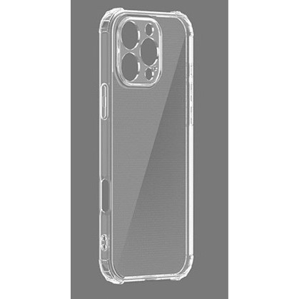 Husa de Protectie, Flippy, pentru Apple iPhone 16 Pro Max, TPU Protect Plus, cu Dust Plug, Transparent