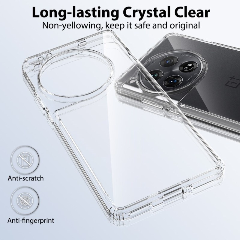 Husa de Protectie, Flippy, pentru OnePlus 12, TPU Protect Plus, cu Dust Plug, Transparent  Descriere: