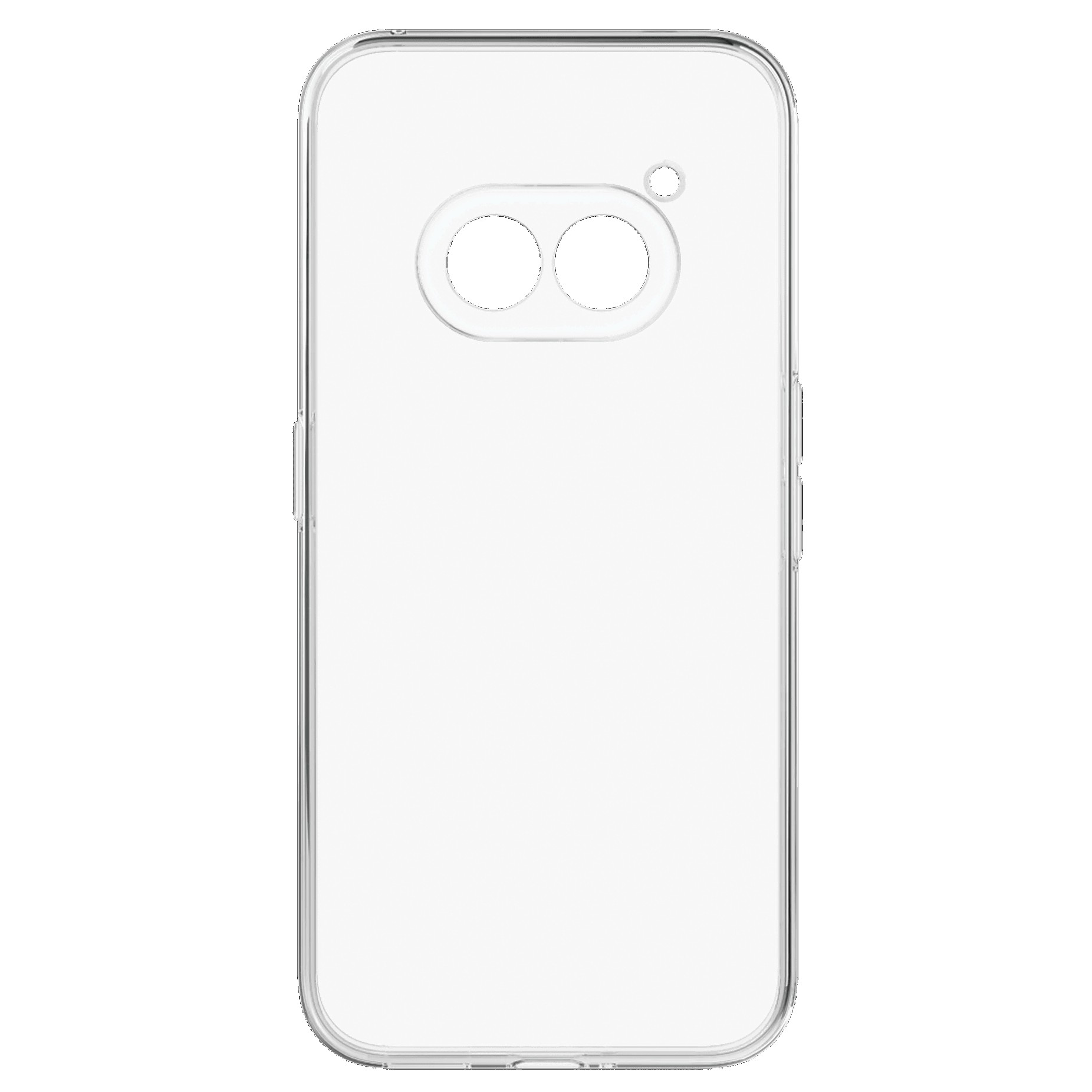 Husa de Protectie, Flippy, pentru Nothing Phone 2a, TPU Protect Plus, cu Dust Plug, Transparent