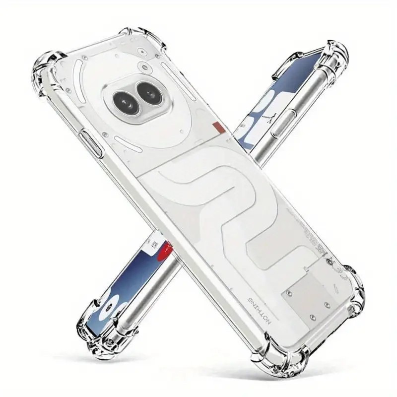 Husa de Protectie, Flippy, Compatibila cu Nothing Phone 2A, TPU Antisoc, Protectie Colturi, 1.5 mm Transparent