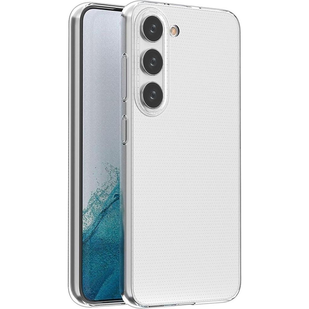 Husa de Protectie, Flippy, Compatibila cu Samsung Galaxy S23 FE 5G, TPU, Transparent