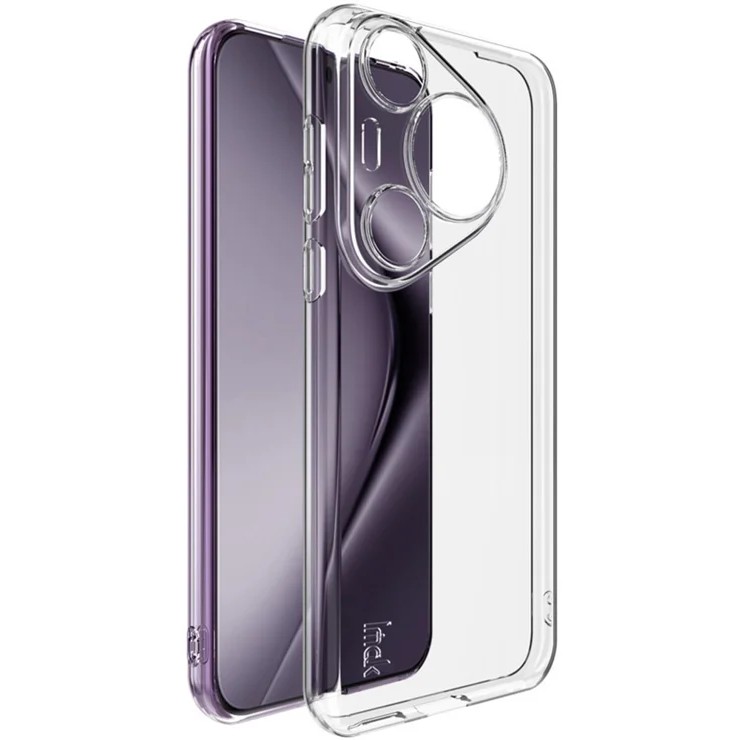 Husa de Protectie, Flippy, Compatibila cu Huawei Pura 70 Pro, TPU, Transparent