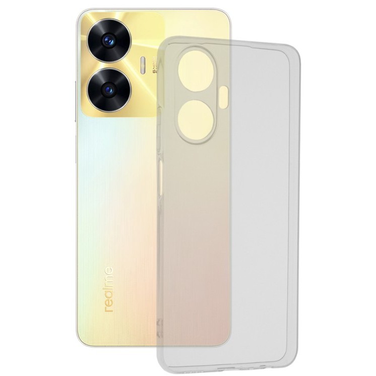 Husa de Protectie, Realme C55, Flippy,  Protectie Camera, Antisoc, TPU, Transparent