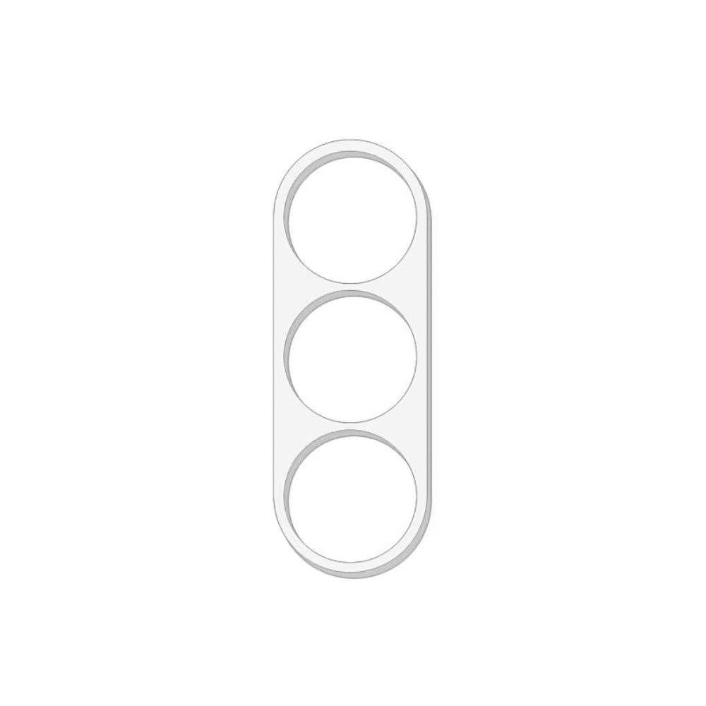 Folie Sticla pentru Camera, Flippy, Pentru Samsung Galaxy Z Fold 5, 3D, Transparent