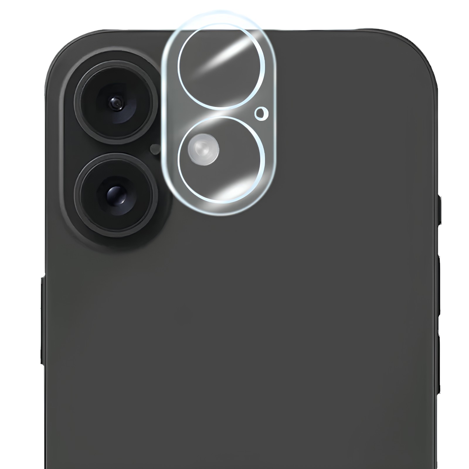 Folie Sticla pentru Camera, Flippy, Pentru Apple iPhone 16, 3D, Transparent