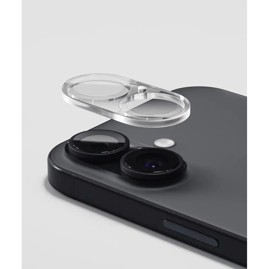 Folie Sticla pentru Camera, Flippy, Pentru Apple iPhone 16 Plus, 3D, Transparent