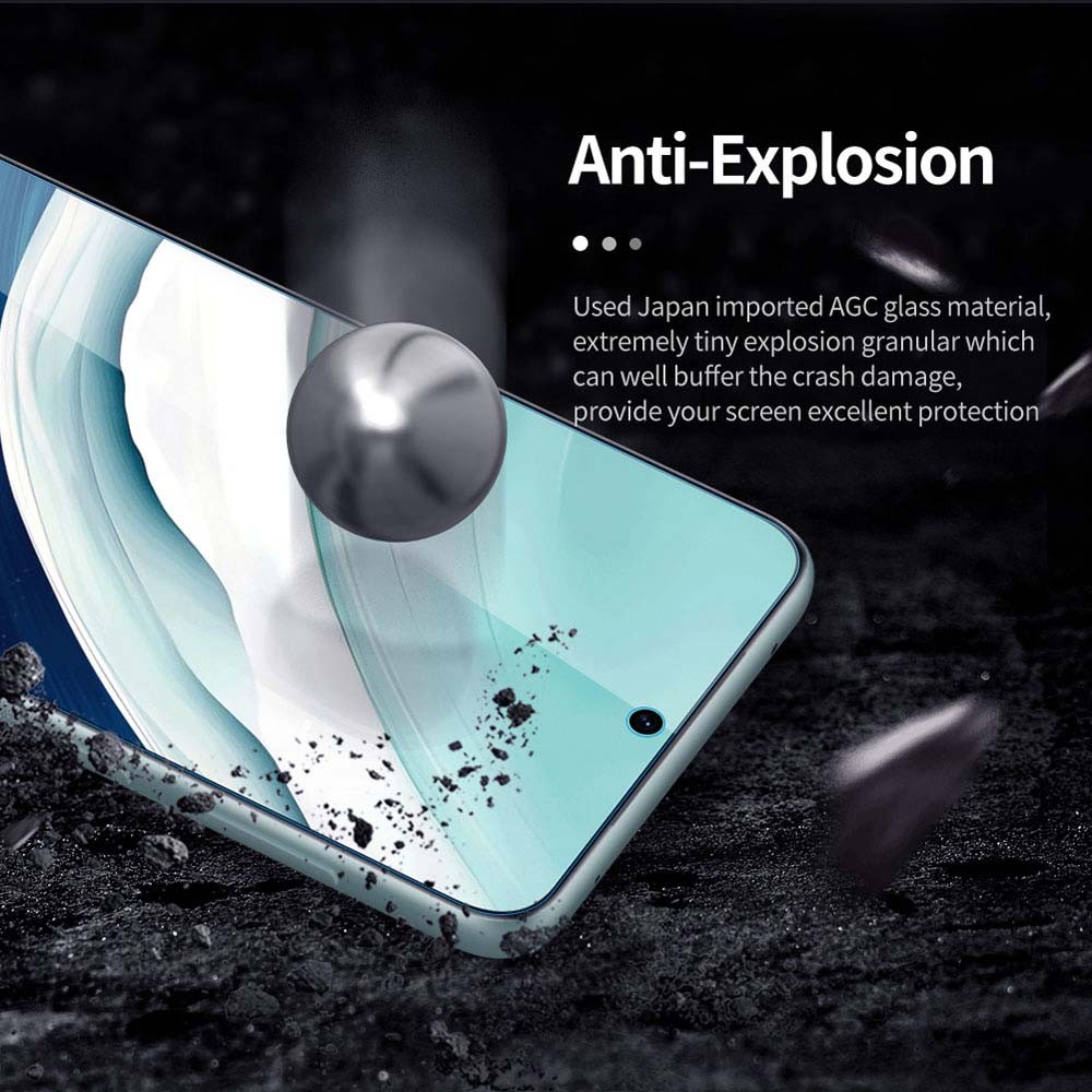 Folie Sticla Securizata, Flippy, Pentru Huawei P60 Pro, Full Glue, Margini Negre, Transparent
