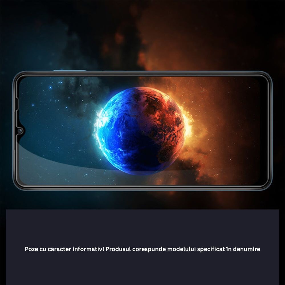 Folie Sticla Securizata, Flippy, Pentru Redmi Note 13 Pro 4G, Full Glue, Margini Negre, Transparent