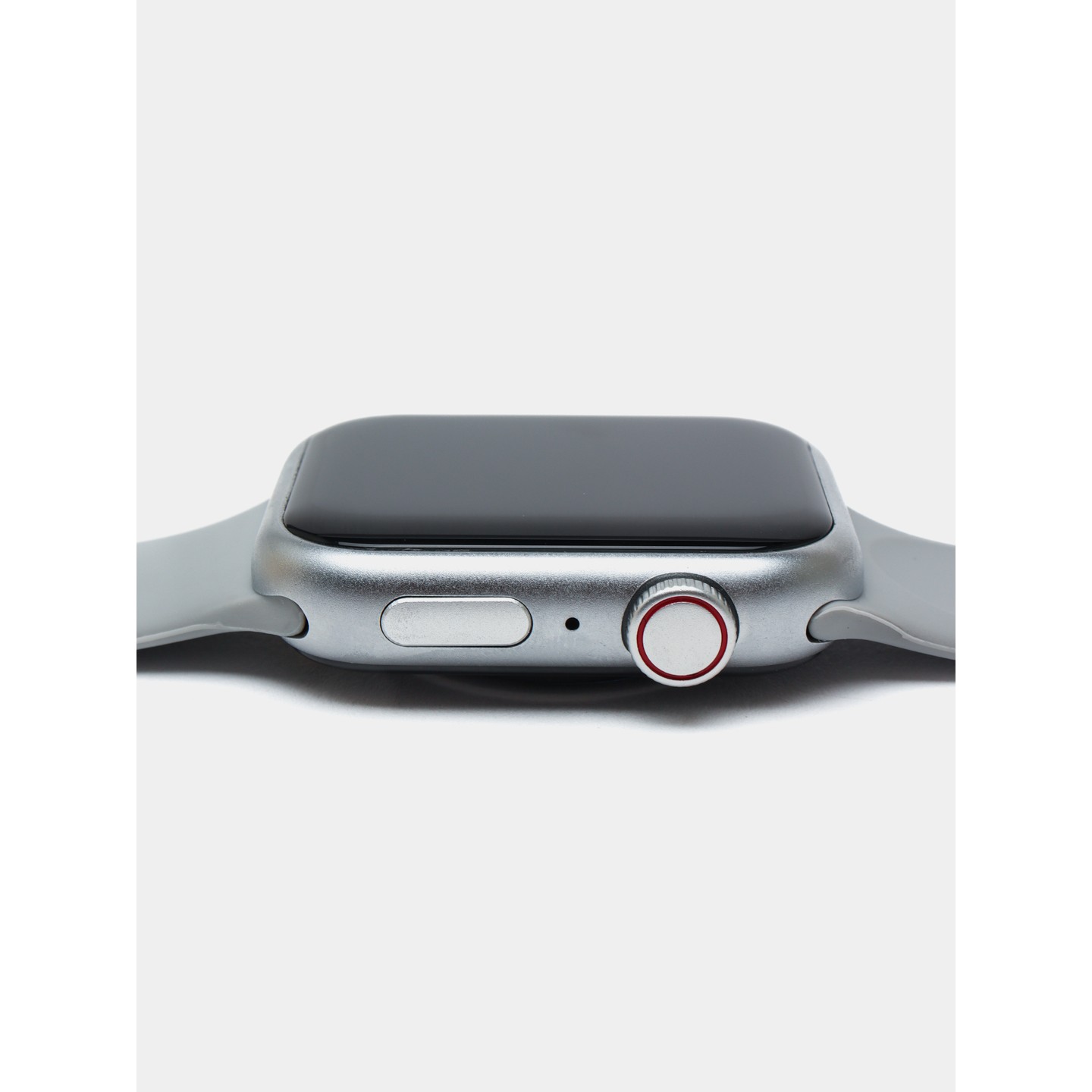 Ceas Smartwatch, Flippy, Editia 9, Apeluri Bluetooth, Incarcare Wireless, Afisaj 2.01 inch, Rezolutie 240 x 296, NFC, Puls, Gri