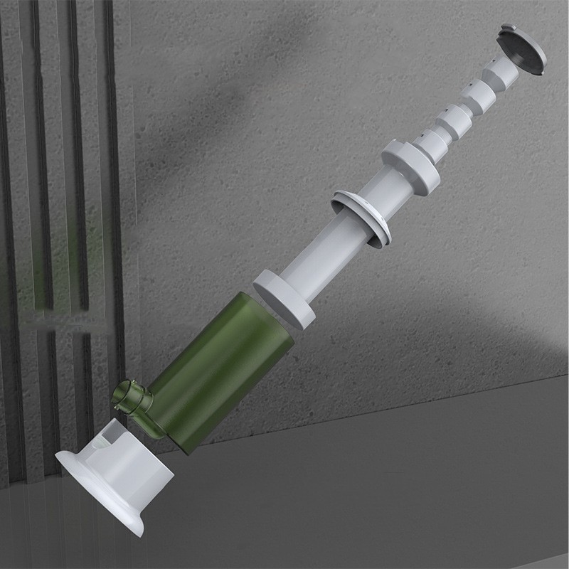 Aparat de Umplut Carnati, Flippy, Manual Rezistent, Usor de Folosit si Depozitat, Durabil, Calitativ, 4 Tuburi/Marimi Incluse, 26.3 x 11 x 11 cm, Transparent Verde