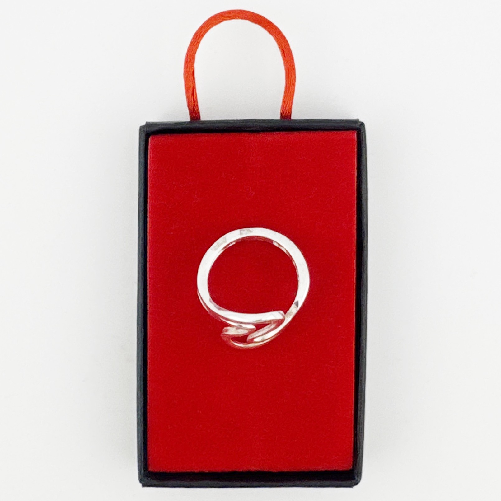 Inel pentru Dama Argint 925, Jolie, Model Spirala 5.3 gr, Marimea 58, 2.5 x 2 cm, Argintiu