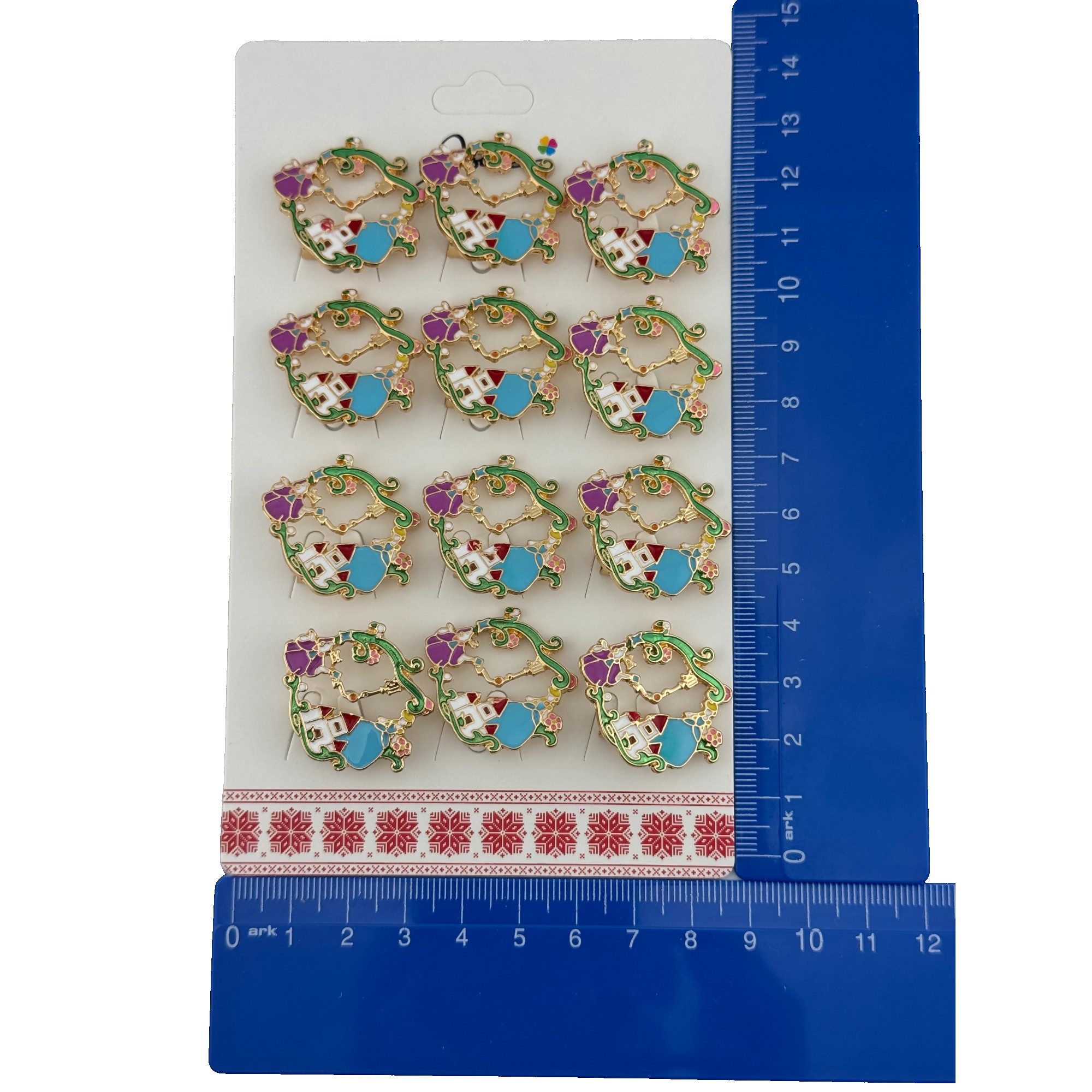 Set 12 Brose Flippy Martisor Castelul din Povesti