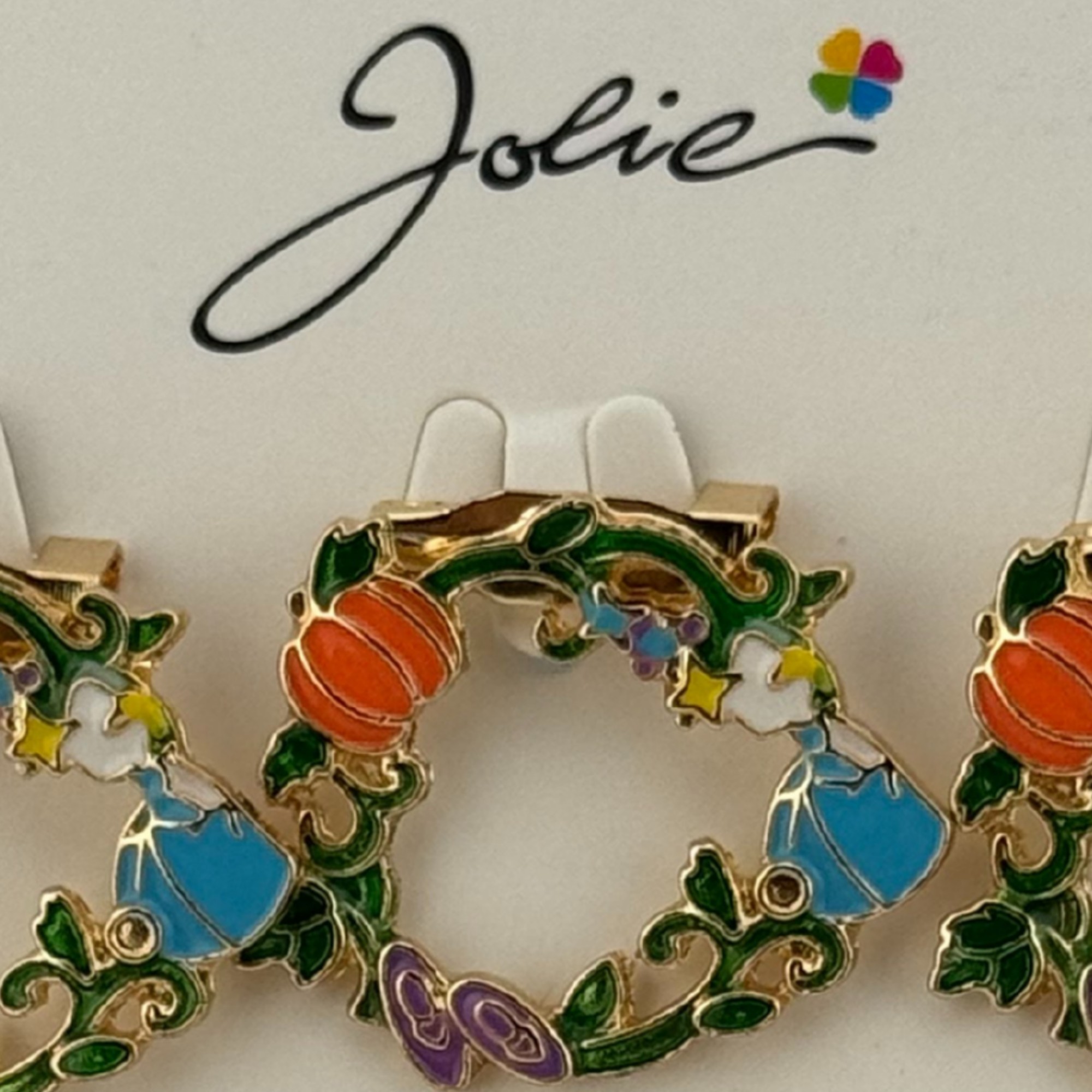 Set 12 Brose Martisor Primavara, Jolie, Model Coroana de Flori, Multicolor