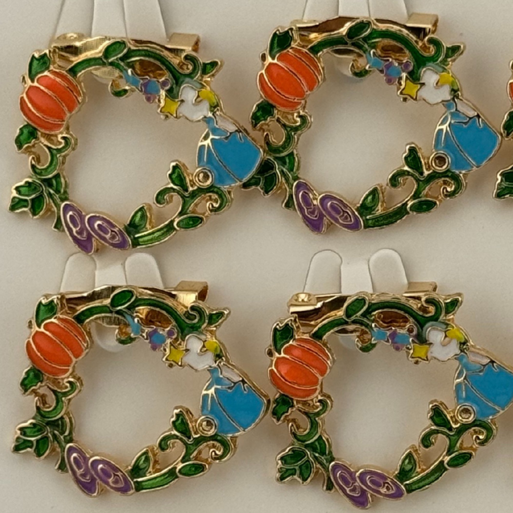 Set 12 Brose Martisor Primavara, Jolie, Model Coroana de Flori, Multicolor