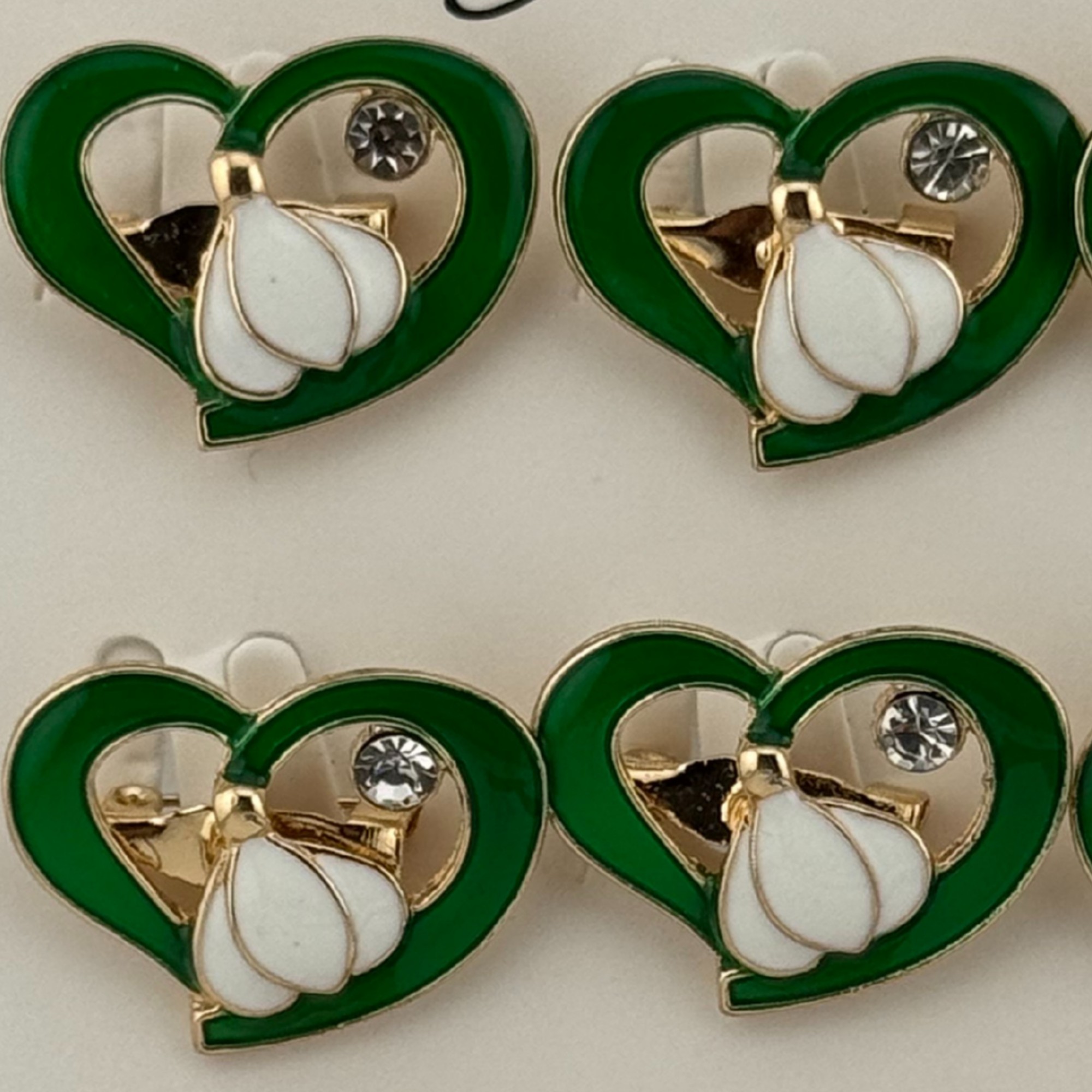 Set 12 Brose Martisor Primavara, Jolie, Model Ghiocel in Inima