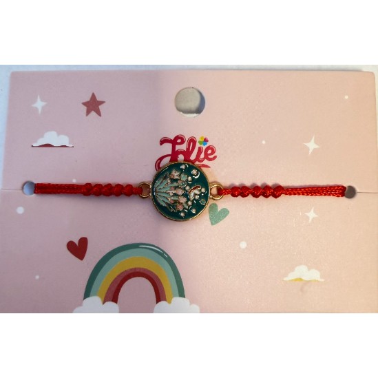 Martisor Bratara Copii - Martisor Bratara cu Impletitura pentru Copii, Model 9