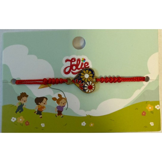 Martisor Bratara Copii - Martisor Bratara cu Impletitura pentru Copii, Model 11