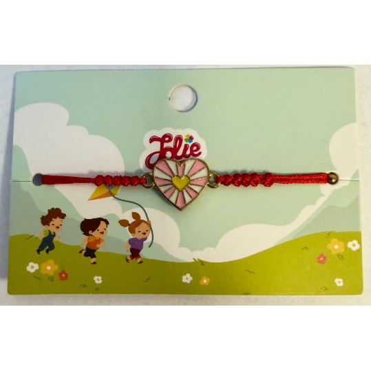 Martisor Bratara Copii - Martisor Bratara cu Impletitura pentru Copii, Model 21