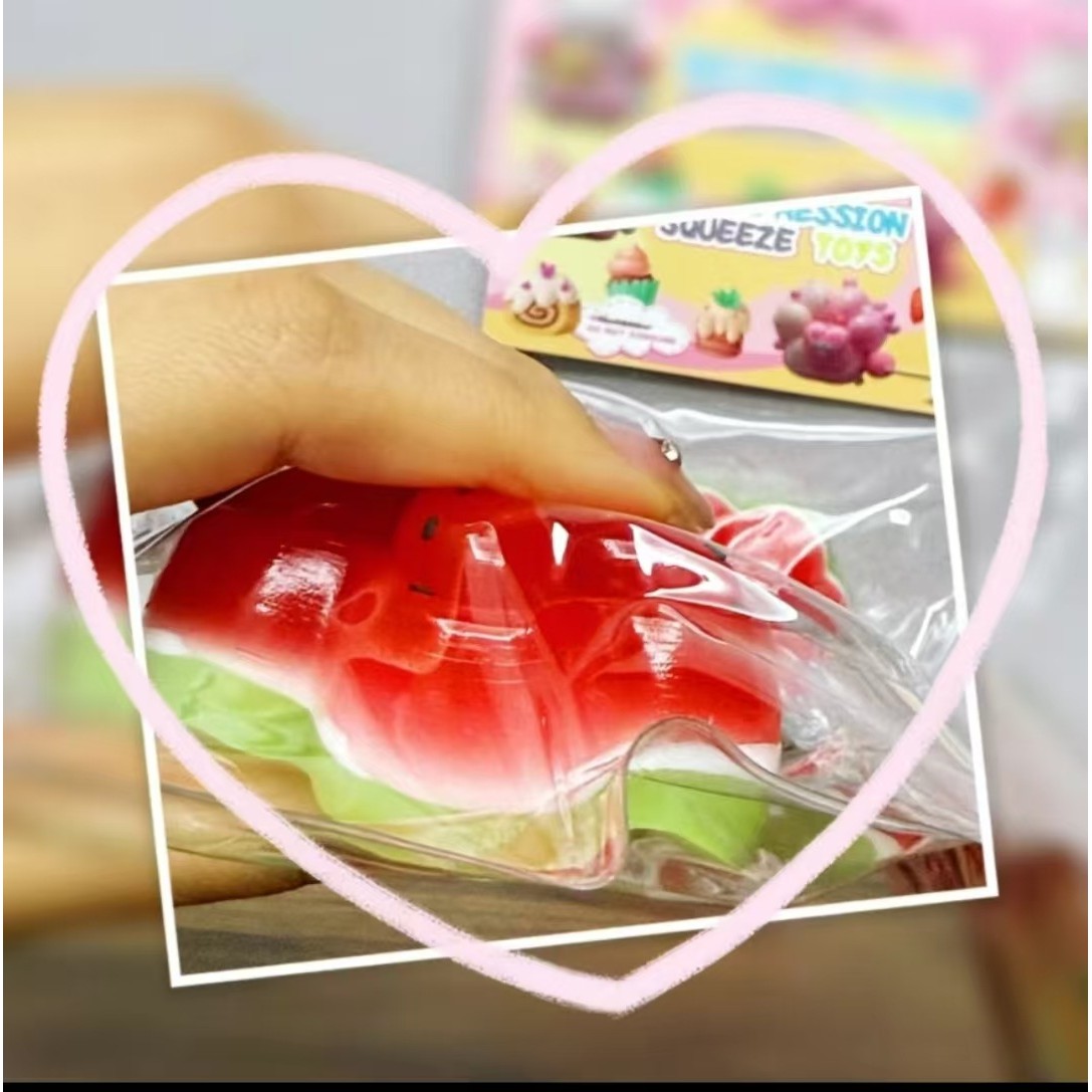 Jucarie Antistres Squishy, Flippy, cu Revenire Lenta, Squeeze Pinch Family, Model Labuta de Pisica, Rosie