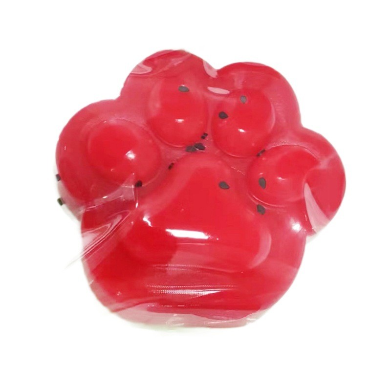 Jucarie Antistres Squishy, Flippy, cu Revenire Lenta, Squeeze Pinch Family, Model Labuta de Pisica, Rosie