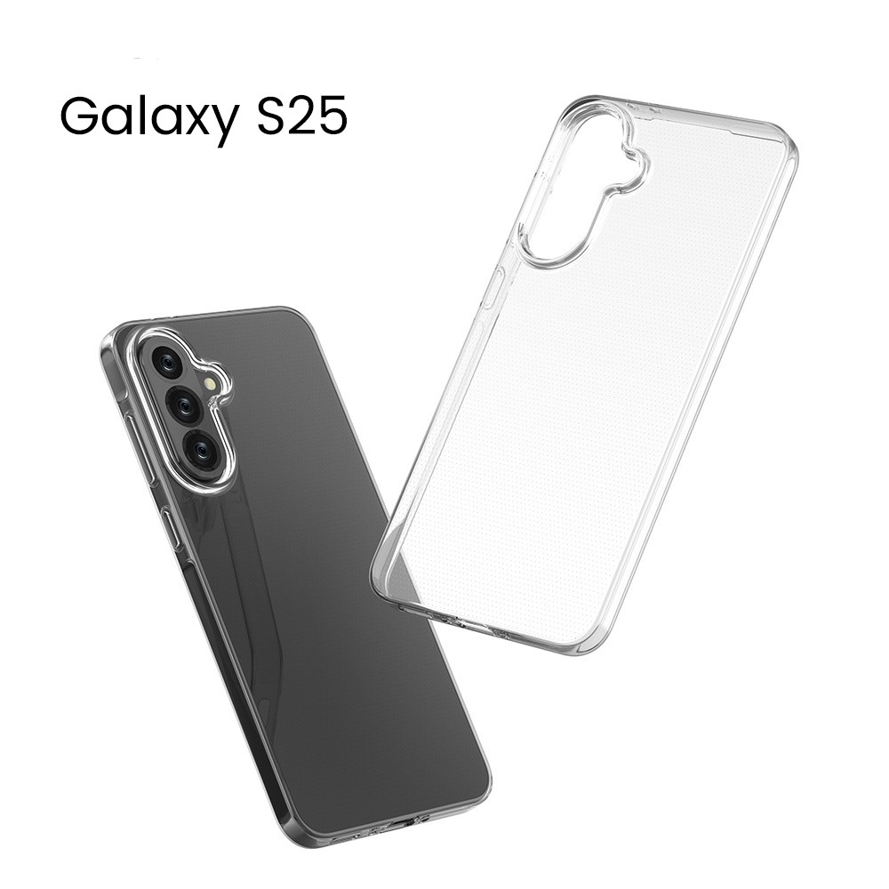 Husa de Protectie, Flippy, Husa de Protectie pentru Samsung Galaxy S25 5G, tip Carcasa, subtire din Silicon TPU Protect Plus, Transparenta