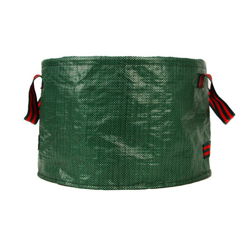 Sac de Colectare a Frunzelor, Flippy, Cos Sac pentru Gradina, Sac de Depozitare a Frunzelor, 45 x 32 cm, 50 l, Verde
