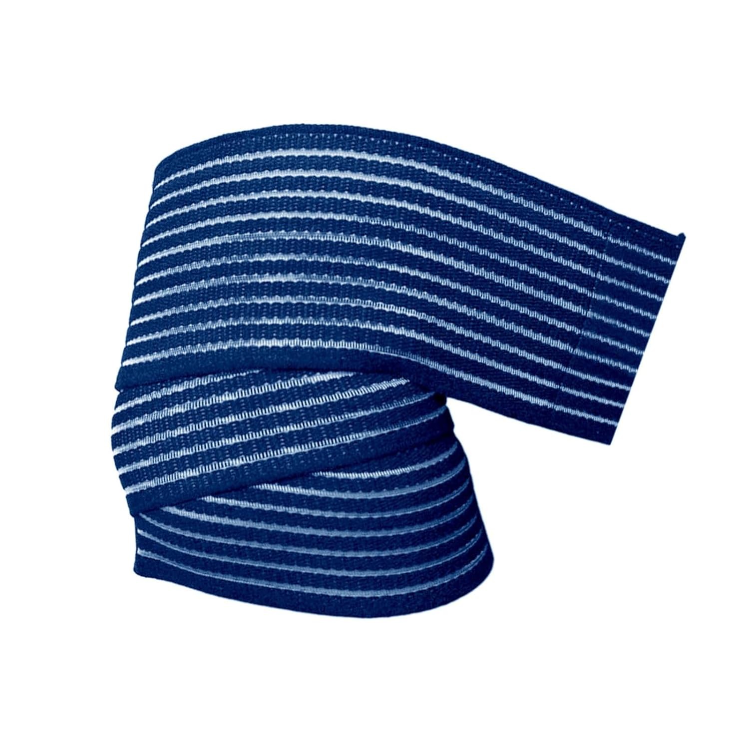 Orteza Elastica, Flippy, Pentru Picior/Mana, cu Prindere Velcro, 7.5 x 180 cm, din Nailon, Albastru