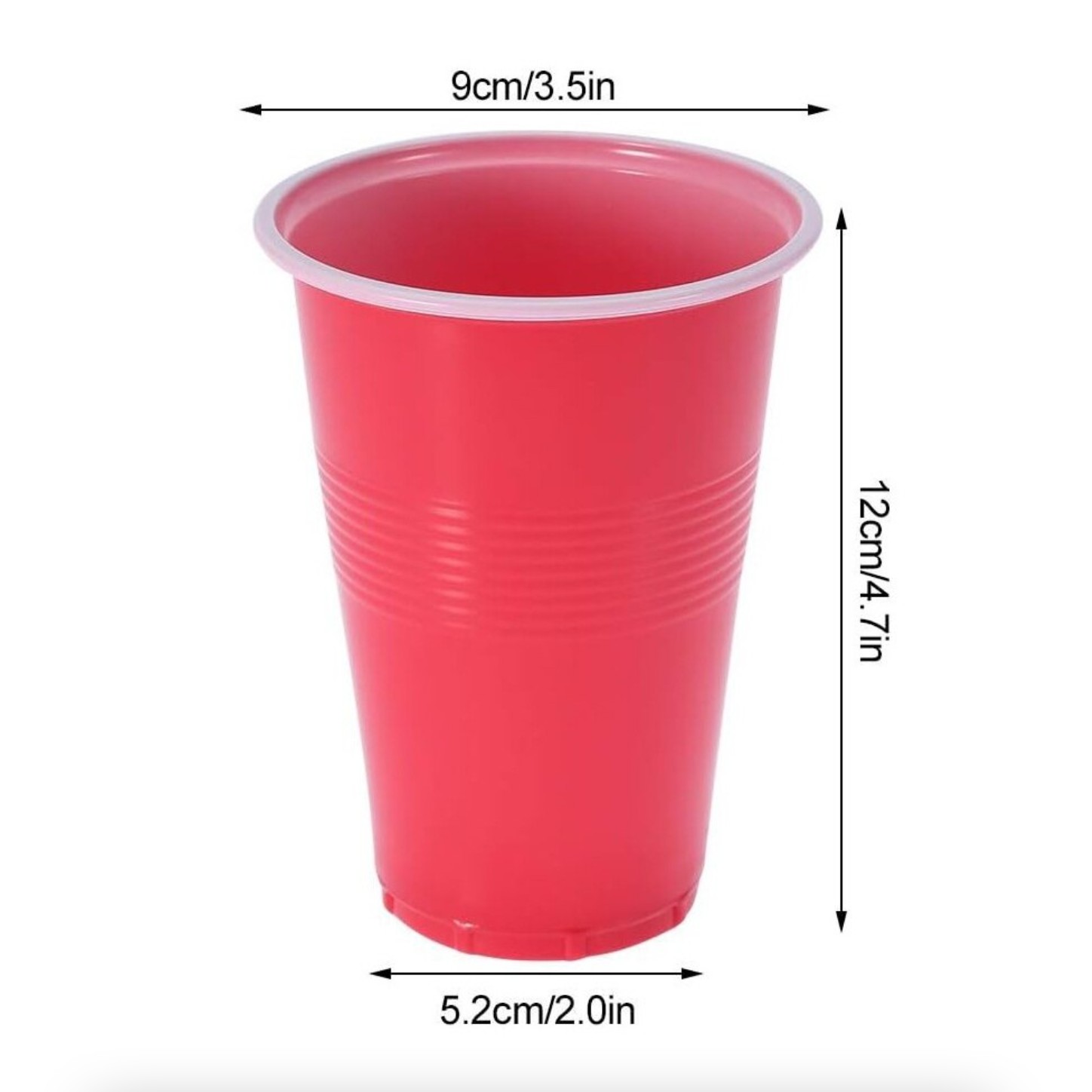 Joc de Baut BEER PONG, Flippy, Set din 24 Mingi de Tenis si 24 Pahare Reutilizabile, Joc Interactiv pentu Adulti, Albastru Portocaliu