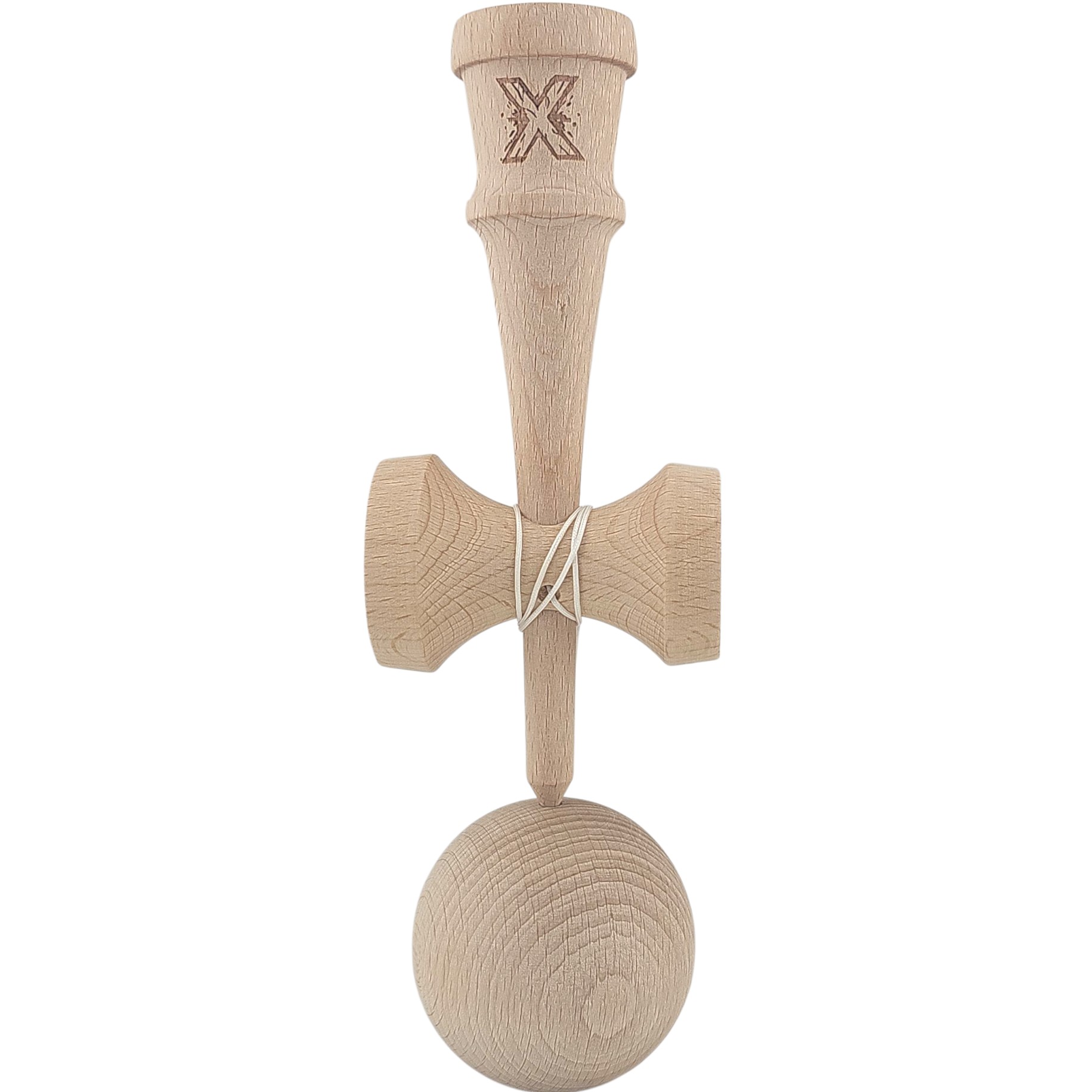 Kendama X Originală, Profesională, Flippy, 18 cm,  Lemn