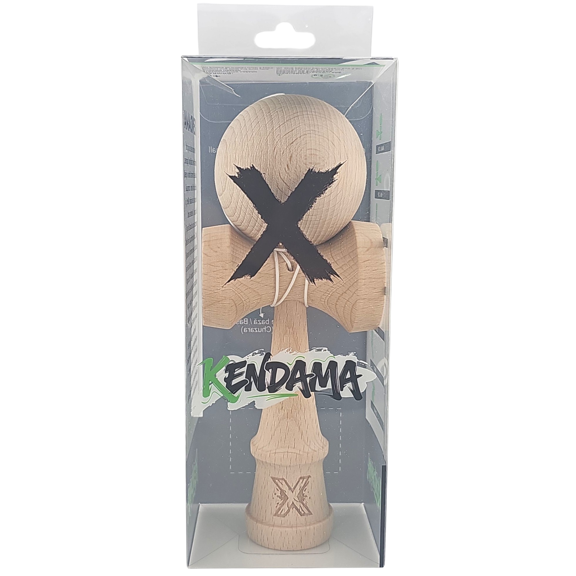 Kendama X Originală, Profesională, Flippy, 18 cm,  Lemn