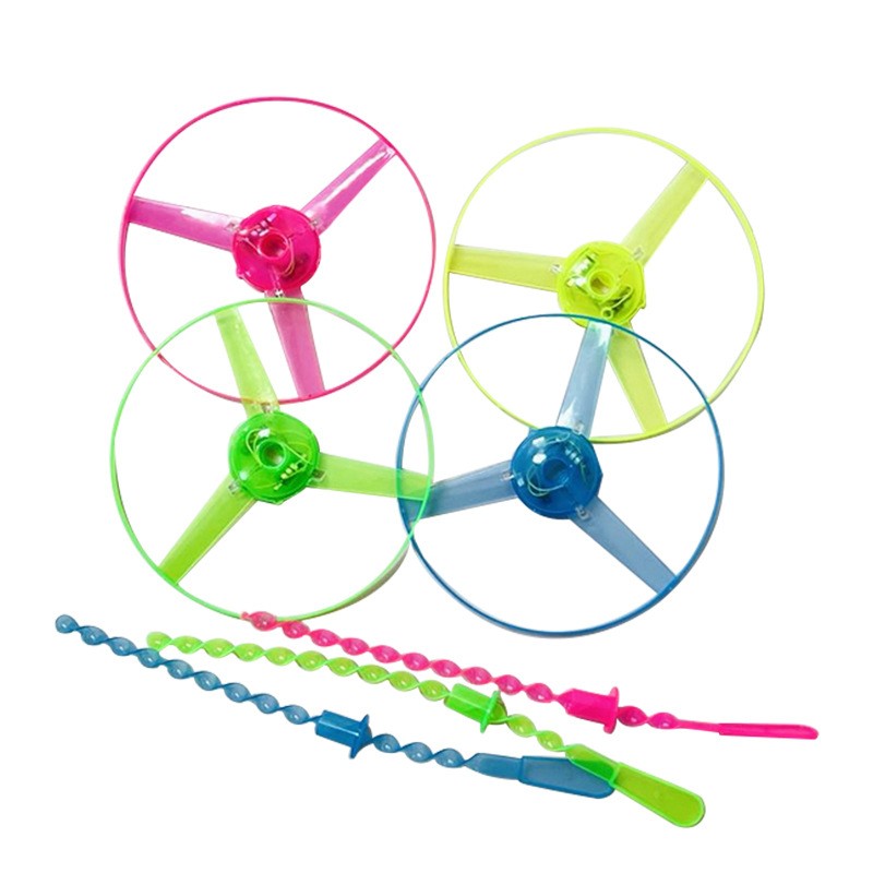 Jucarie Disc Zburator, Flippy, cu Lumini, Manual, din ABS, +14 Ani, Albastru