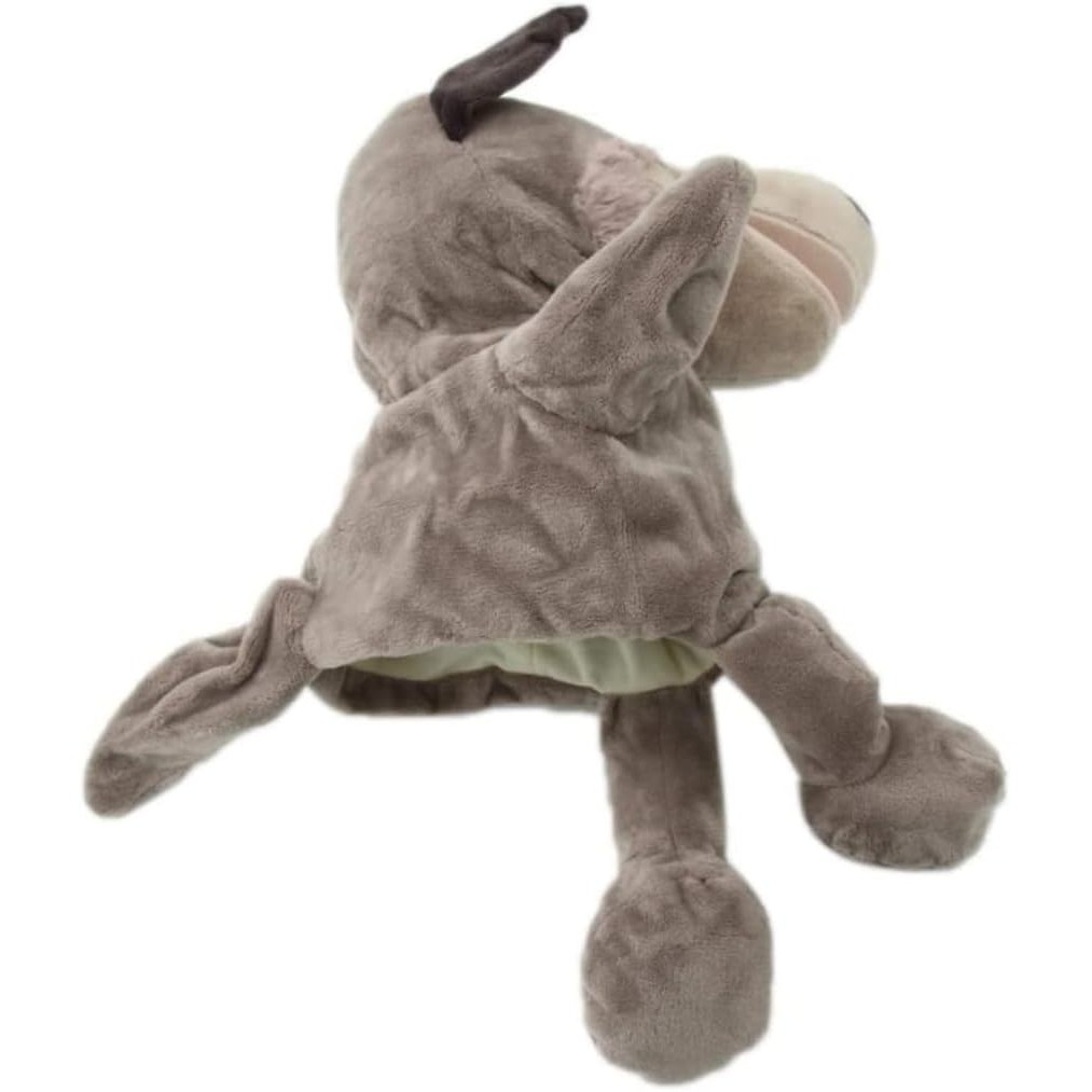 Papusa de Mana pentru Teatru de Papusi, Flippy, din Plus, 25 x 10 x 8 cm, Model Lup, Bej