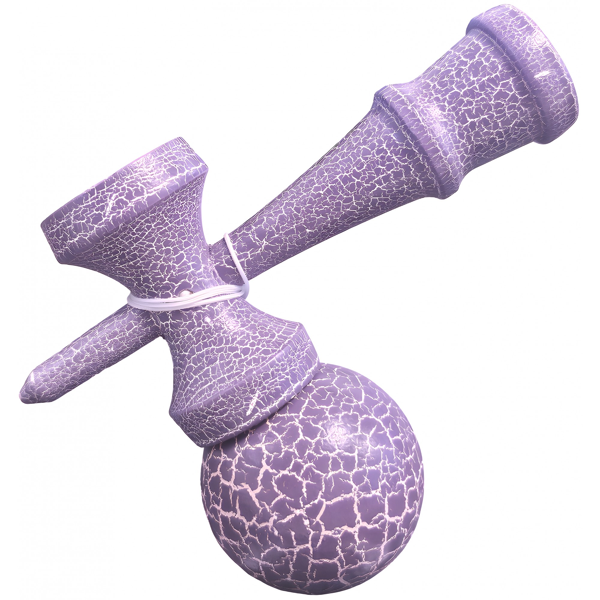 Kendama X Originala, Profesionala, Flippy, Kendama Cracked, din Lemn – 18 cm, Lila/Alb Kendama X Originala, Profesionala, Flippy, Kendama Cracked, din Lemn – 18 cm, Lila/Alb