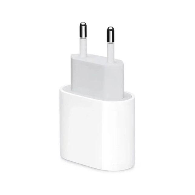 Incarcator Retea Fast Charge, Flippy, Incarcator Standard European PD30W, Compatibil cu iPhone 15/16, Cablu Fast Charge Inclus de 27W, 1m, Alb